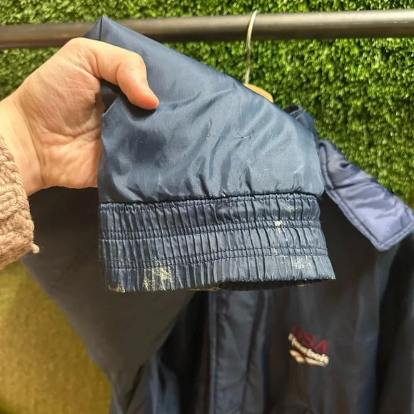 Vintage Reebok USA Zip-up Jacket Large - Picture 5 of 9